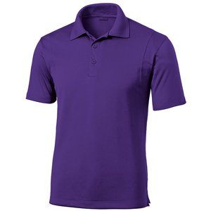 Dri-Equip Moisture Wicking Polos Purple